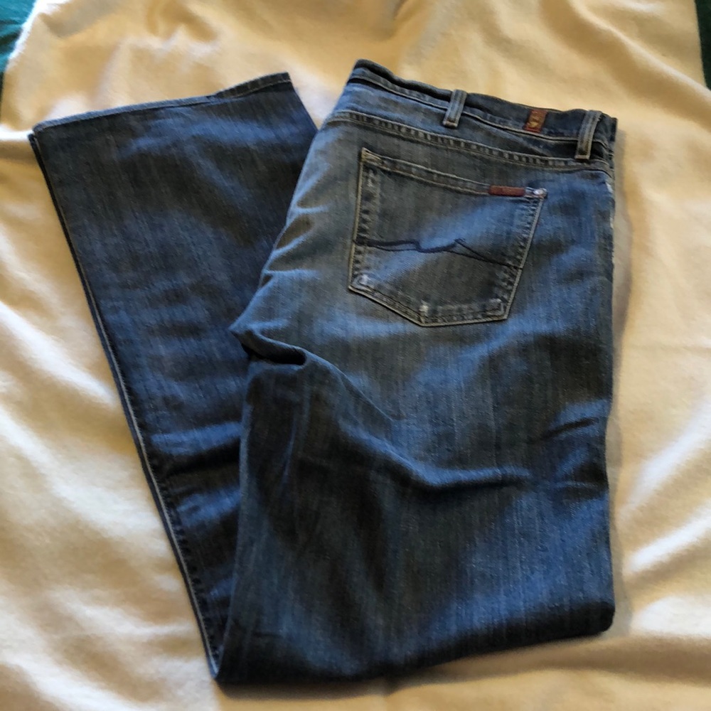 For all mankind boot cut men’s jean
